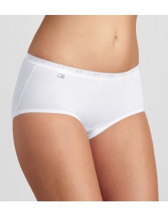 Slip Donna Midi 2 Pezzi Cotone Elasticizzato Sloggi