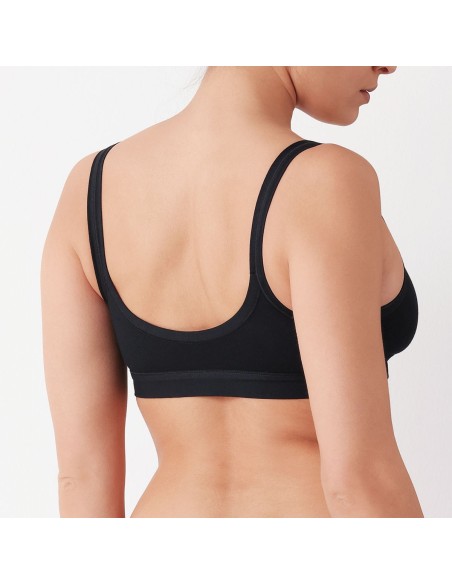 2 Brassiere Donna In Cotone Bielastico Cotonella GD065
