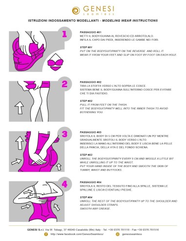 Body Modellante Spalla Larga Donna Microfibra...