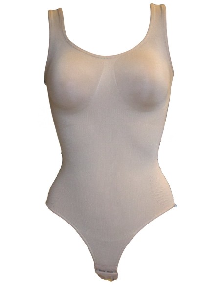 Body Modellante Spalla Larga Donna Microfibra Sensi BO058L