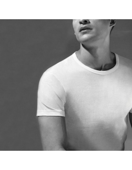 4 Maglie Intime Uomo Girocollo In Cotone Ragno 601417