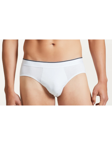 4 Slip Uomo Cotone Elasticizzato Elastico Esterno Ragno 60147P