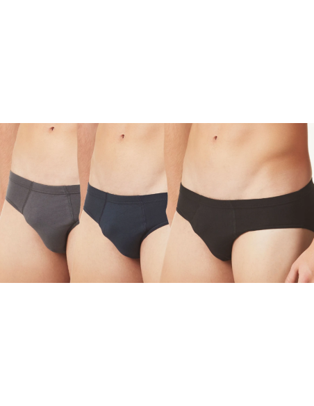 6 Slip Uomo In Cotone Elasticizzato Elastico Interno Ragno U547BQ