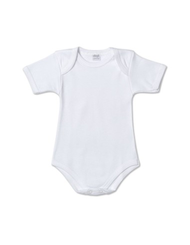 2 Body Caldo Cotone Manica Corta Ellepi Bianco AF891