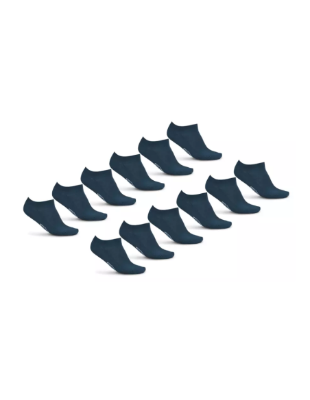 12 Paia Mini Calze Pompea Unisex Cotone Elasticizzato