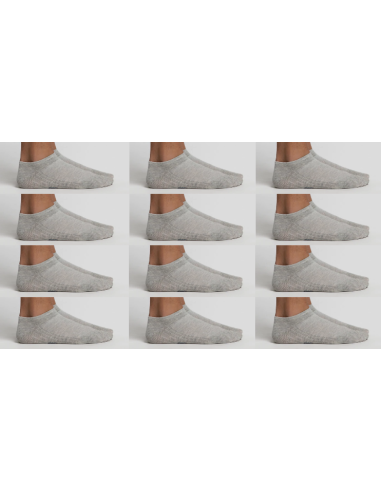 12 Paia Mini Calze Pompea Unisex Cotone Elasticizzato