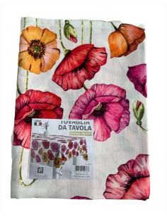 Tovaglia Antimacchia Da 24 Posti 140x450cm Idrorepellente Angels Damina