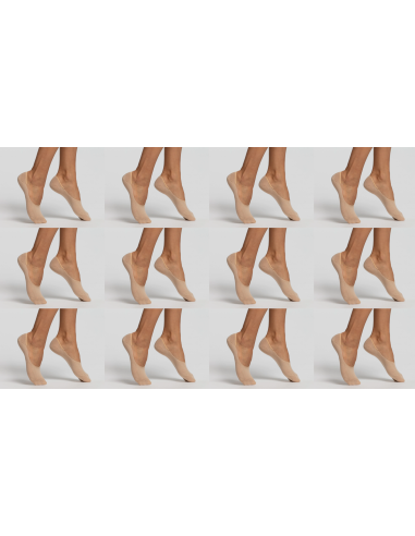 12 Paia Salvapiedi Con Silicone Adlefia Unisex...