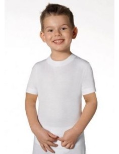 6 Maglie Manica Corta Girocollo In Fresco Cotone Da...