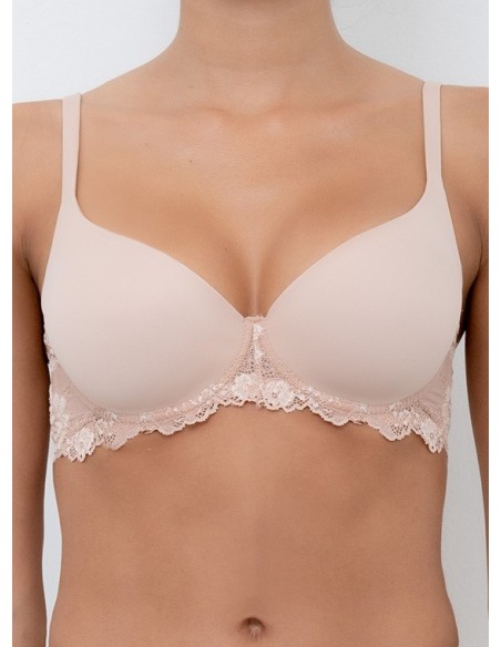 Reggiseno Imbottito Mousse Pizzo Lormar