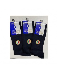 6 Paia Calzini Uomo Lunghi Rasati In Filo Di Scozia...