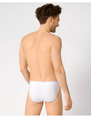 3 Slip Uomo Mini Vita Bassa Cotone Sloggi Basic