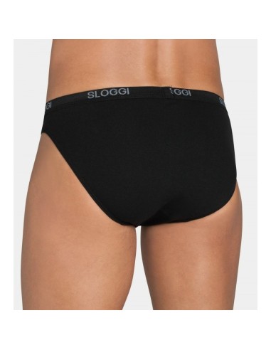 Slip Uomo Mini Vita Bassa Cotone Sloggi Basic