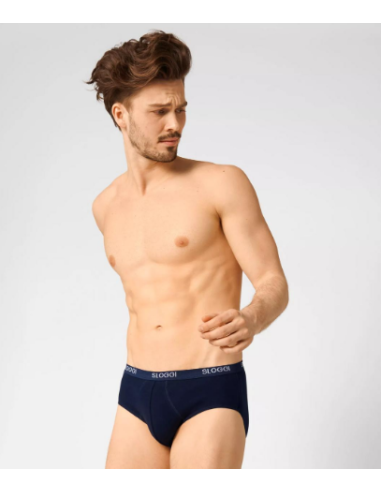 3 Slip Uomo Midi Cotone Elasticizzato Sloggi