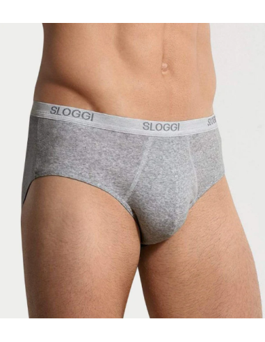 Slip Uomo Midi Cotone Elasticizzato Sloggi Basic