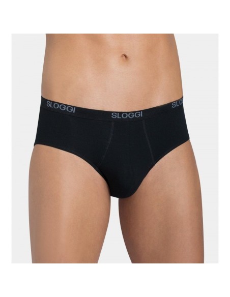 Slip Uomo Midi Cotone Elasticizzato Sloggi Basic
