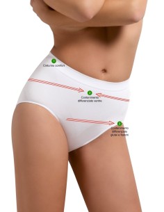 Slip Maxi Culotte Modellante Donna Senza Cuciture Sensi... 2
