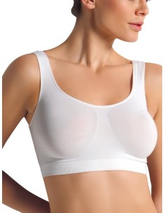 Reggiseno Modellante Donna Spalla Larga Senza Cuciture...