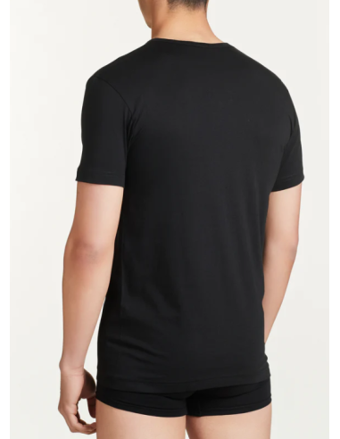 4 Maglie Intima Uomo Scollo A V In Cotone Ragno...
