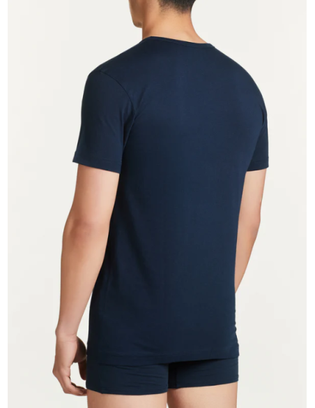 4 Maglie Intima Uomo Scollo A V In Cotone Ragno 601418