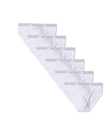 6 Slip Uomo Cotone Elasticizzato Navigare 574E