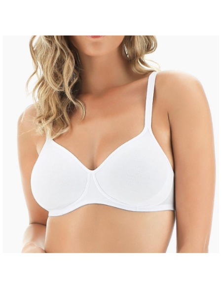 Reggiseno Preformato Senza Ferretto In Cotone Elasticizzato Lepel Karen