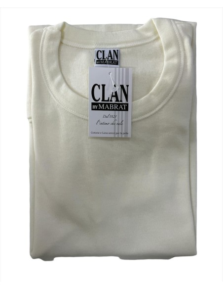 3 Maglie Uomo Lana E Cotone Girocollo Mabrat MMUB71