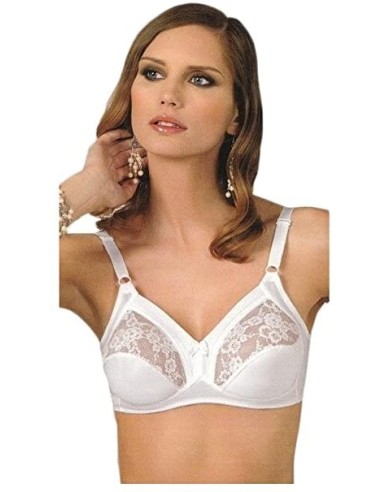 Reggiseno Classico Senza Ferretto Non Imbottito Inserti In Pizzo Lepel Delia