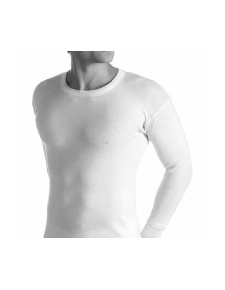 3 Maglie Uomo Manica Lunga In Lana E Cotone Girocollo Mabrat MMUB73