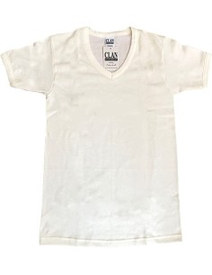 3 Maglie Manica Corta Scollo A V In Lana E Cotone Mabrat...