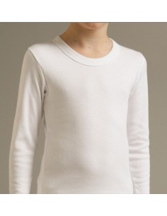 3 Maglie Intime Ragazzo In Caldo Cotone Manica Lunga...