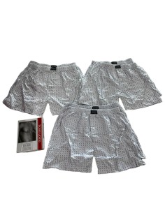 6 Boxer In Maglina Di Cotone Con Bottone Anteriore Uomo...