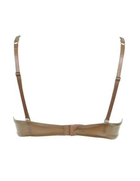 Reggiseno Super Push Up 2 Taglie In Piu In Microfibra Double Balconcino Lormar Coppa B