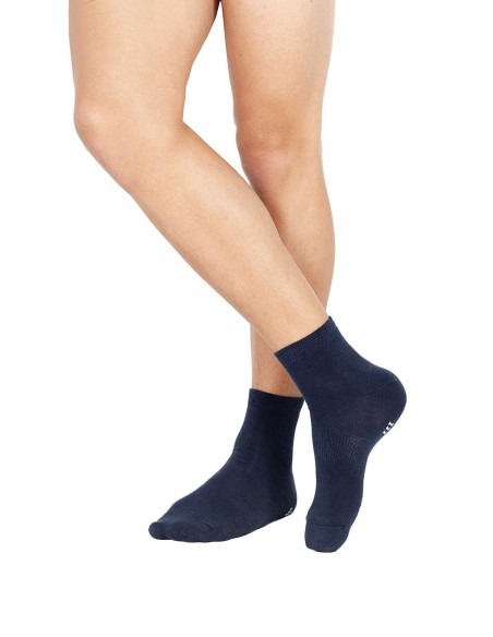 6 Paia Calzini In Cotone Elasticizzati Lui E Lei Pompea Unisex