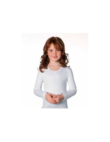 3 Maglie Intime Ragazza In Caldo Cotone Interlock Manica Lunga Mabrat MMBF227