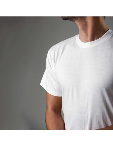 3 Maglie Intime Uomo Manica Corta Girocollo In...
