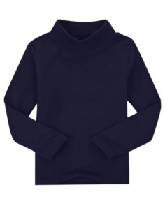 3 Lupetti Mezzo Collo Bimbo In Caldo Cotone Interlock...