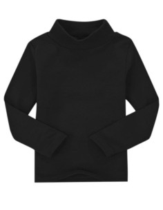 3 Lupetti Mezzo Collo Bimbo In Caldo Cotone Interlock...