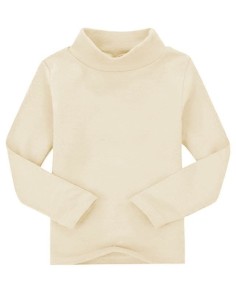 3 Lupetti Mezzo Collo Bimbo In Caldo Cotone Interlock...