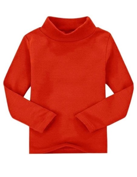 3 Lupetti Mezzo Collo Bimbo In Caldo Cotone Interlock Mabrat MMBF212R