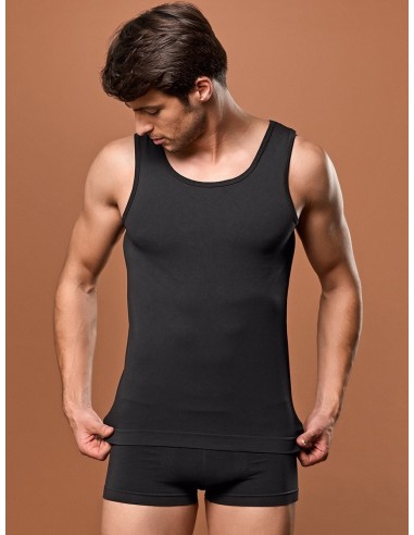 3 Canotte Uomo In Caldo Cotone Interlock Girocollo Mabrat MMUF270N