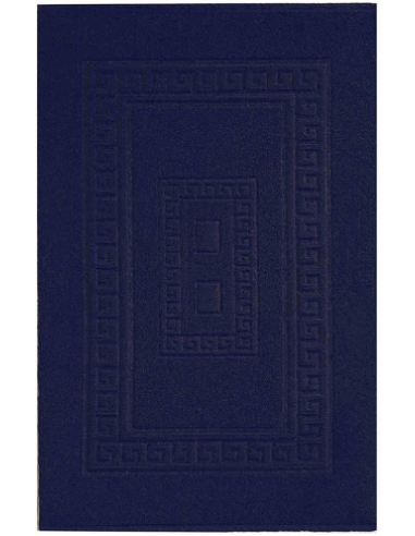 Tappeto Bagno In Spugna 60X120 Onda Blu Torino