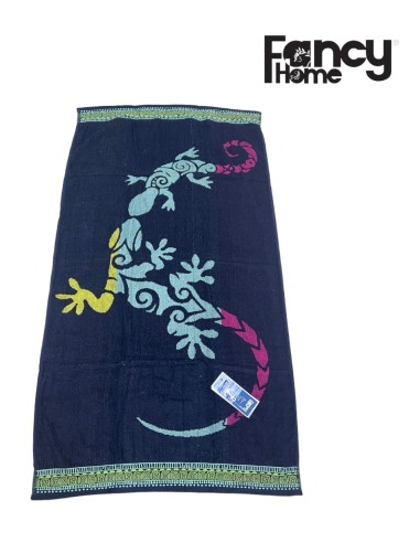 Telo Mare 90x170 In Spugna Di Cotone Velour Jacquard Fancy Home Art. Bikini