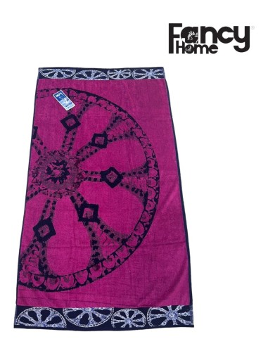 Telo Mare 90x170 In Spugna Di Cotone Velour Jacquard Fancy Home Art. Bikini