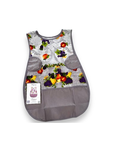 Grembiule A Casacca Con Bottoni E Tasca Preziosa Home Botanic Collection