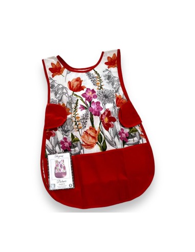 Grembiule A Casacca Con Bottoni E Tasca Preziosa Home Botanic Collection
