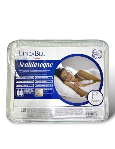 Scaldaletto Singolo 150x80 3 Livelli Di Calore Linea Blu Scaldasogno