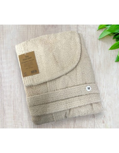 Accappatoio In Spugna Di Puro Cotone Idrofilo Tema Shop Unisex