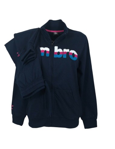 Tuta Sportiva Donna In Cotone Umbro 046S Con Cerniera