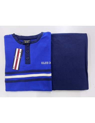 Pigiama In Caldo Cotone Ragazzo Manica E Pantalone Lungo Marta Marzotto EMSUI24
